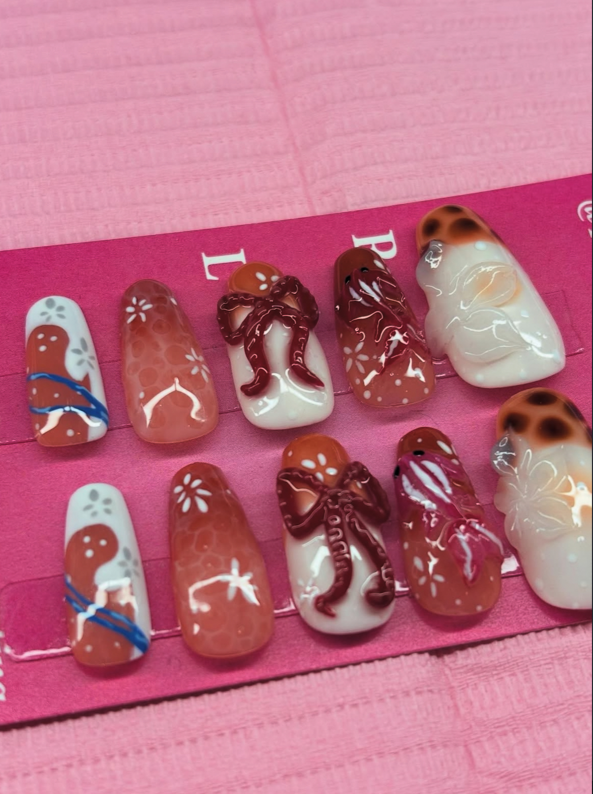 ice baby press-on nail set